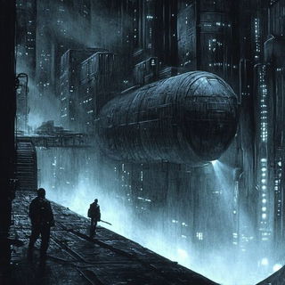 Tungstenfilm style, Midjourney V6.1: cinematic shot from sci-fi movie
