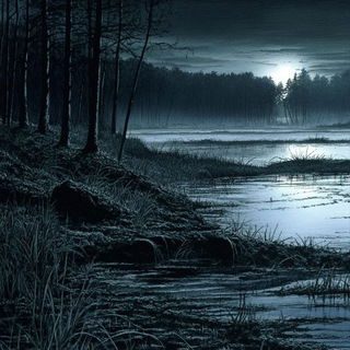 Tungstenfilm style, Midjourney V6.1: realistic landscape photograph of quiet dawn