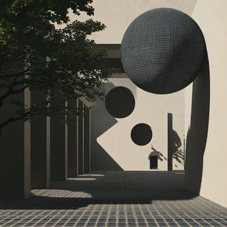 Stagebolt Seafable style, Midjourney V6.1: abstract 3D render
