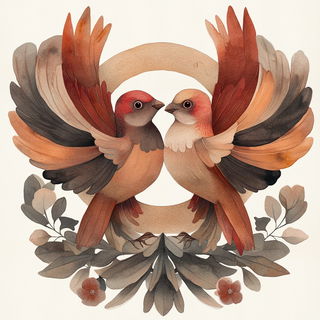 Colortrace Cyclone style, Midjourney V6.1: traditional folk art