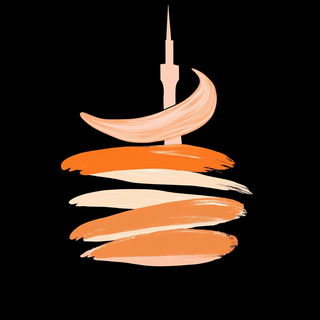 Shoreline Inside the Hand style, Midjourney V6.1: bold minimalist logo design for Istanbul city municipal services