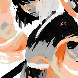 Shoreline Inside the Hand style, Midjourney V6.1: black-and-white manga comic strip