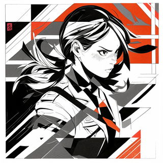 Monsoon Storypaint style, Midjourney V6.1: black-and-white manga comic strip