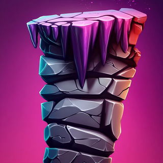 Tealflare Storycraft style, Midjourney V6.1: abstract 3D render