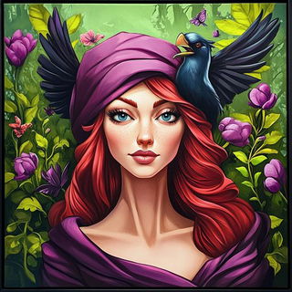 Tealflare Storycraft style, Midjourney V6.1: traditional folk art
