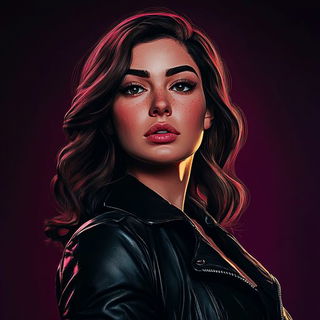 Tealflare Storycraft style, Midjourney V6.1: photographic portrait of female protagonist