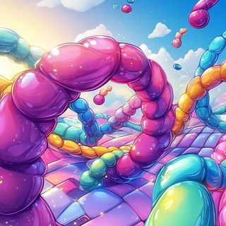 Cairnshadow style, Midjourney V6.1: abstract 3D render