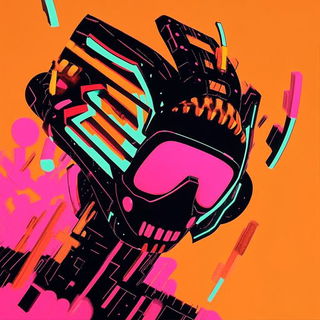 Gloamhide style, Midjourney V6.1: abstract 3D render