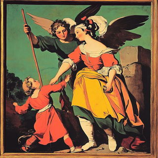 Gloamhide style, Midjourney V6.1: classical 18th-century oil painting