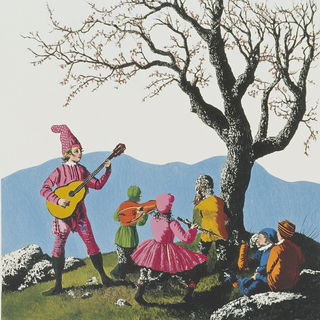 Impastelle style, Midjourney V6.1: classical 18th-century oil painting