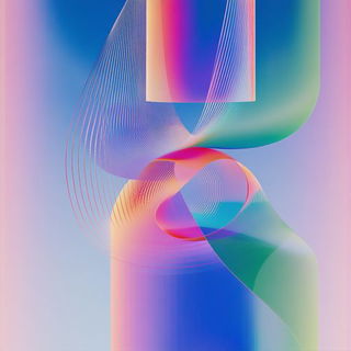 Heraldiflora style, Midjourney V6.1: abstract 3D render