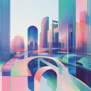 Heraldiflora style, Midjourney V6.1: megacity with futuristic bioarchitecture