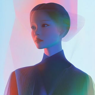 Heraldiflora style, Midjourney V6.1: photographic portrait of female protagonist