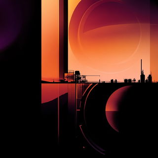Saffronfoil Diptych style, Midjourney V6.1: editorial illustration for popular scientific magazine cover