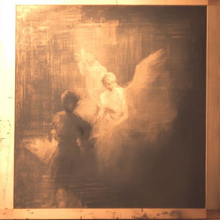 Inkprosthetica style, Midjourney V6.1: classical 18th-century oil painting