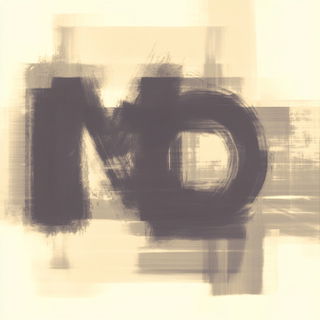 Inkprosthetica style, Midjourney V6.1: typographic composition with large letters