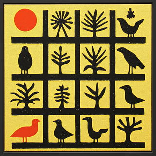 Contourflow style, Midjourney V6.1: traditional folk art