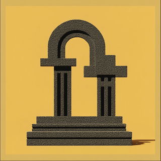 Contourflow style, Midjourney V6.1: typographic composition with large letters