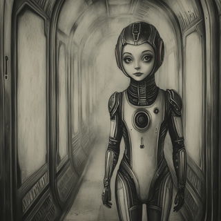Blue Exodus style, Midjourney V6.1: cinematic shot from sci-fi movie