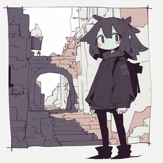Moonmolt style, Midjourney V6.1: black-and-white manga comic strip