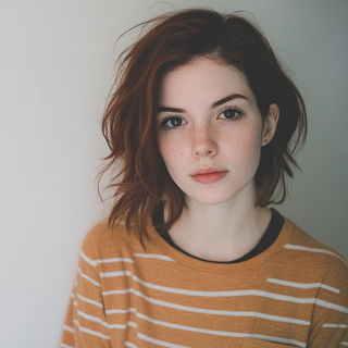 Moonmolt style, Midjourney V6.1: photographic portrait of female protagonist