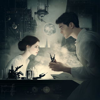 Aeroanatomics style, Midjourney V6.1: editorial illustration for popular scientific magazine cover