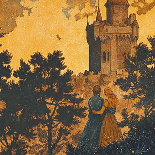 Papercourt Diorama style, Midjourney V6.1: retro fairy-tale illustration