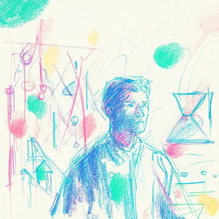 Monolithome style, Midjourney V6.1: editorial illustration for popular scientific magazine cover