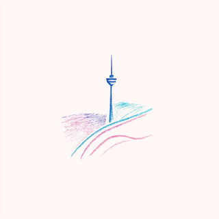 Monolithome style, Midjourney V6.1: bold minimalist logo design for Istanbul city municipal services