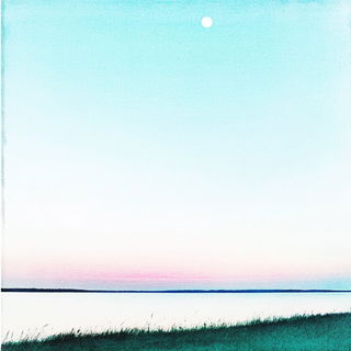 Monolithome style, Midjourney V6.1: realistic landscape photograph of quiet dawn
