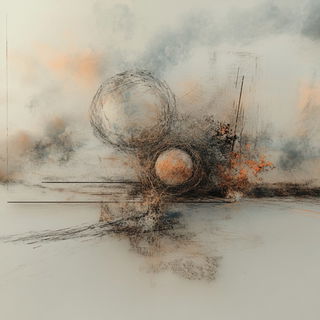 Floraquarto style, Midjourney V6.1: abstract 3D render
