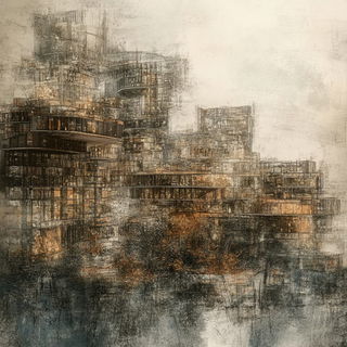 Floraquarto style, Midjourney V6.1: megacity with futuristic bioarchitecture