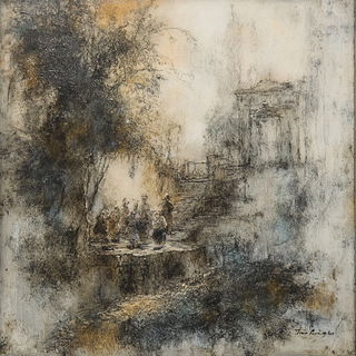 Floraquarto style, Midjourney V6.1: classical 18th-century oil painting