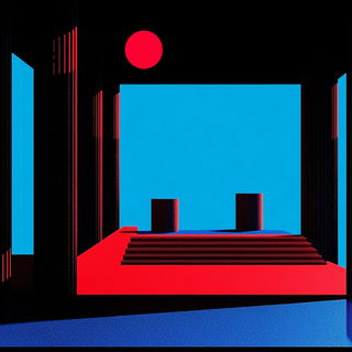 Inkmarionics style, Midjourney V6.1: abstract 3D render