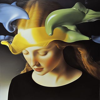 Vantaface style, Midjourney V6.1: classical 18th-century oil painting