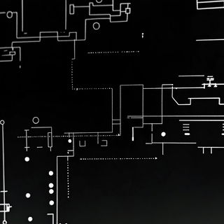 Botanical Collage Nouveau style, Midjourney V6.1: technical infrastructure blueprint schematics