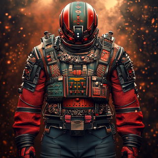 Squeegee Meridian style, Midjourney V6.1: concept art character design of retropunk steam knight