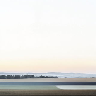 Pigmenthesis style, Midjourney V6.1: realistic landscape photograph of quiet dawn