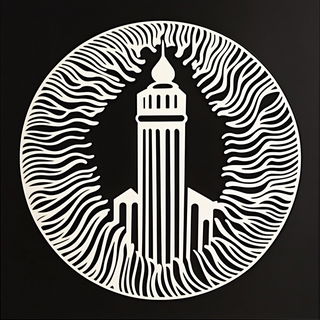 Castellacrimson style, Midjourney V6.1: bold minimalist logo design for Istanbul city municipal services