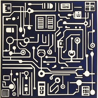 Castellacrimson style, Midjourney V6.1: technical infrastructure blueprint schematics