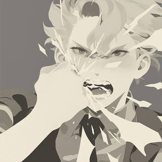 Contourwild style, Midjourney V6.1: black-and-white manga comic strip