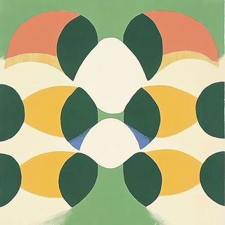 Contourwild style, Midjourney V6.1: creative pattern composition