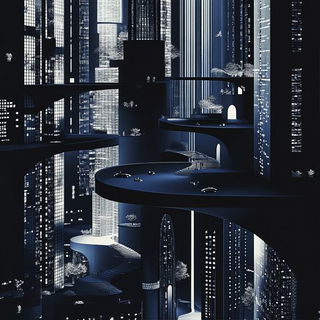 Frostkiln Behemoth style, Midjourney V6.1: megacity with futuristic bioarchitecture