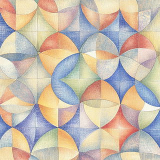 Petaletch style, Midjourney V6.1: creative pattern composition