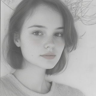 Gogglemaw style, Midjourney V6.1: photographic portrait of female protagonist