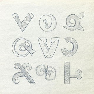 Gogglemaw style, Midjourney V6.1: typographic composition with large letters
