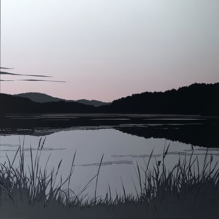 Cloudkiln Baroque style, Midjourney V6.1: realistic landscape photograph of quiet dawn