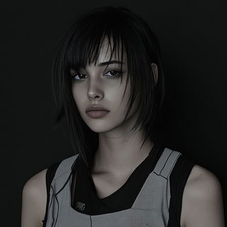 Cloudkiln Baroque style, Midjourney V6.1: photographic portrait of female protagonist