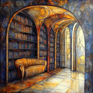 Chromabloom style, Midjourney V6.1: Midlibrary