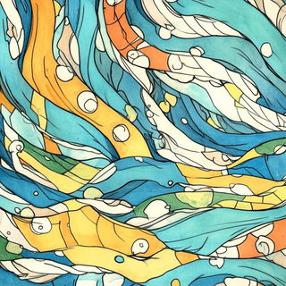 Radial Circuitry style, Midjourney V6.1: creative pattern composition